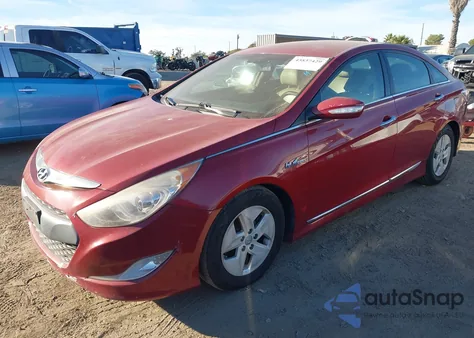 2012 Hyundai Sonata Hybrid from USA, damaged, VIN KMHEC4A40CA047951
